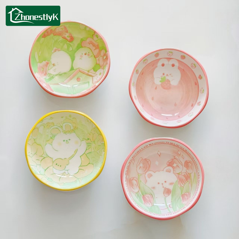 4Pcs Cute Rabbit and Bird Tast - огляд і ціна Sauce Dipping Cup