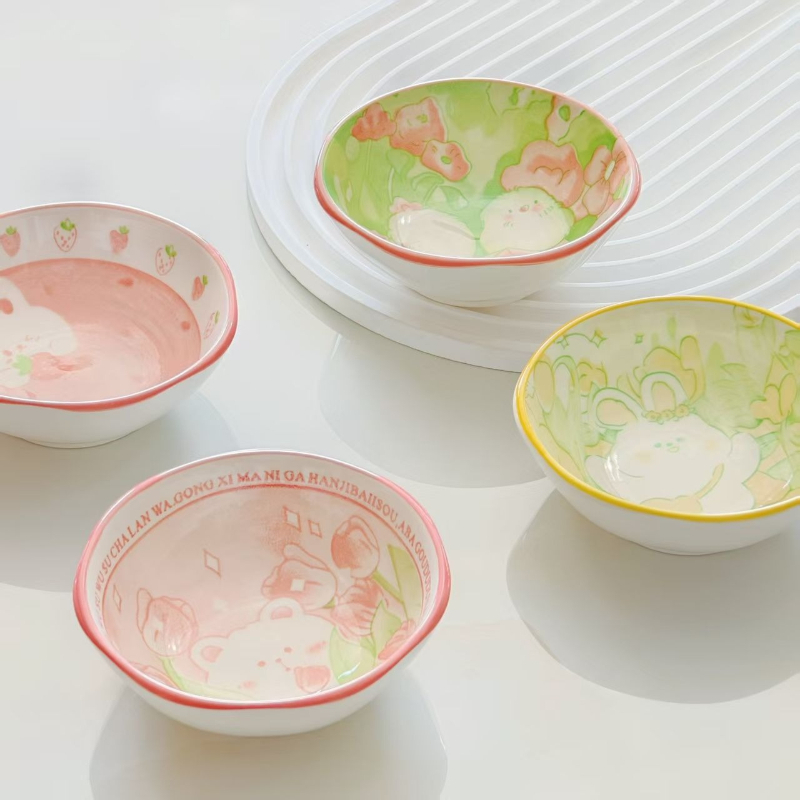 4Pcs Cute Rabbit and Bird Tast - огляд і ціна Sauce Dipping Cup