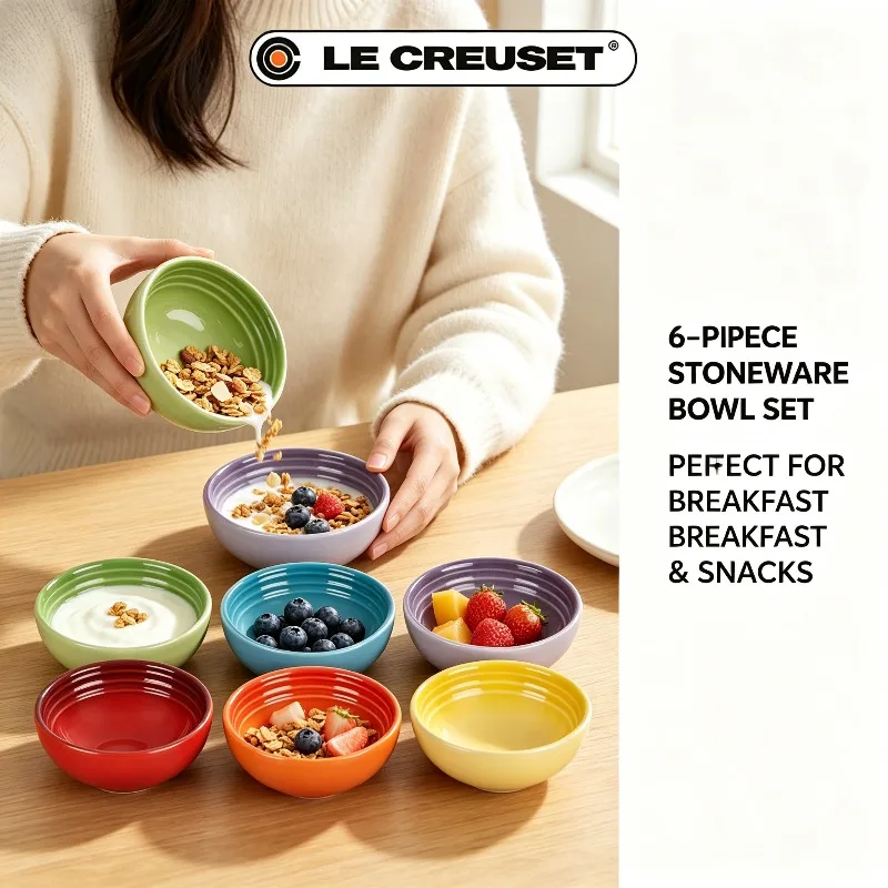 Le Creuset Mini Pinch Bowl Set - огляд і ціна Meal Prep Kitchen