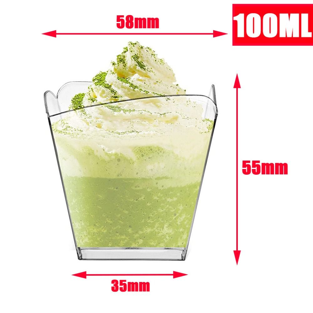 10Pcs Yogurt Cup Disposable Mo - огляд і ціна Sauce Dipping Cup