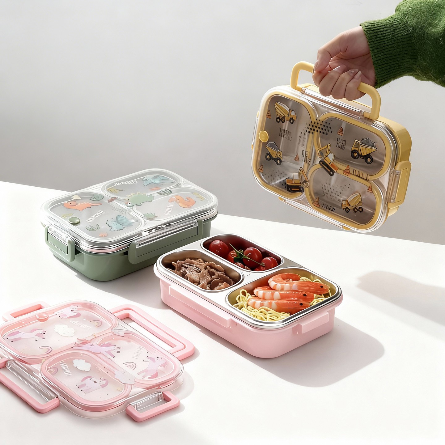 Large Capacity Cartoon Childre - огляд і ціна Meal Prep Bowl